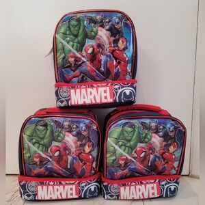 Kid marvel lunch bag bundle